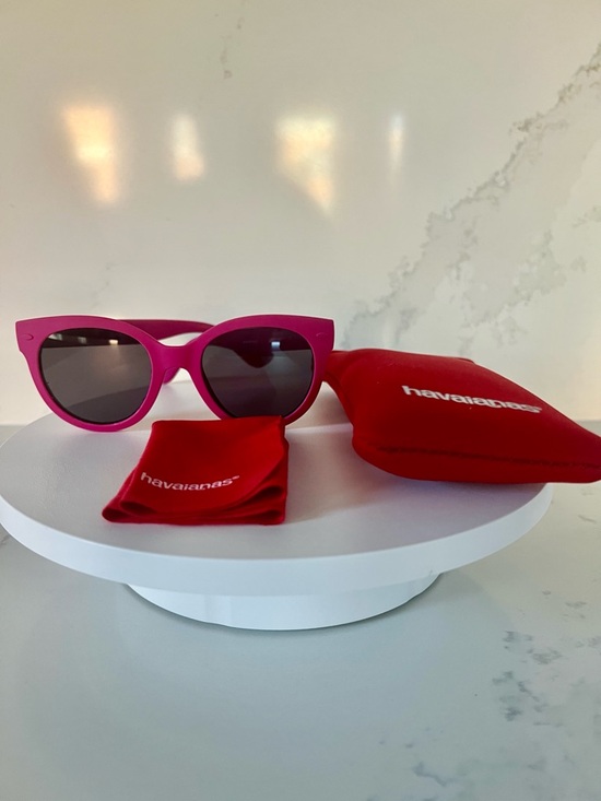 Havaianas Sunglasses Women\'s Noronha Bubble Gum Pink, 47 mm NWT main image 4